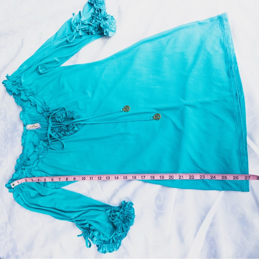 Luli Fama Ruffle Swim Cover-Up - Picture 4 of 4